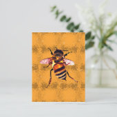 Honingbij Briefkaart (Staand voorkant)