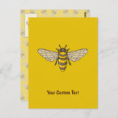 honingbij-Briefkaart Briefkaart (Voorkant / Achterkant)