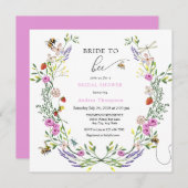 honingbij | Bruid om Vrijgezellenfeest te zijn Kaart (Voorkant / Achterkant)