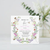 honingbij | Bruid om Vrijgezellenfeest te zijn Kaart (Staand voorkant)