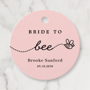 Honingbij Bruiloft Bruids Baby Shower Favor Tags Bedankjes Labels