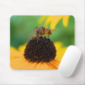 Honingbij - Bumblebee - Mousepad Muismat (Met muis)