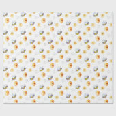 Honingbij Cadeaupapier (Vlak)