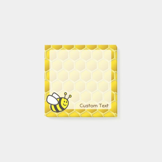 Honingbij Cartoon Post-it® Notes (Voorkant)