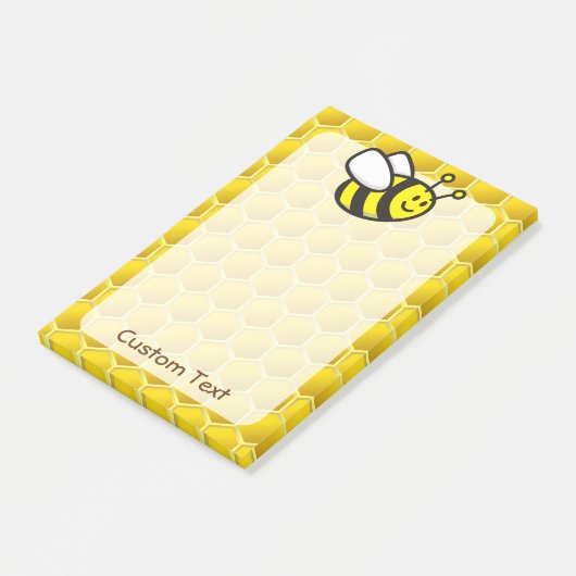 Honingbij Cartoon Post-it® Notes (Schuin)
