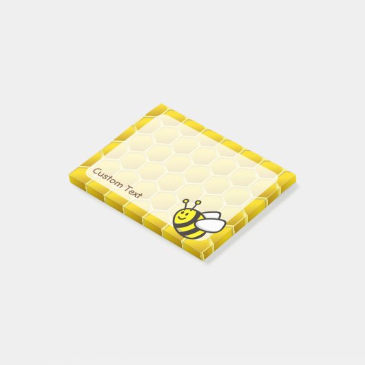 Honingbij Cartoon Post-it® Notes (Schuin)