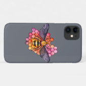 Honingbij Case-Mate iPhone Case (Achterkant (horizontaal))