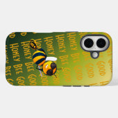 Honingbij Dankbaar Grafisch Met Attitude Case-Mate iPhone Case (Achterkant (horizontaal))