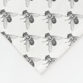 Honingbij Deken Leuke Bee Art Fleece Deken (Hoek)