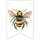 Honingbij eerste verjaardag Bunting Flags Vlaggetjes (Eerste vlag)