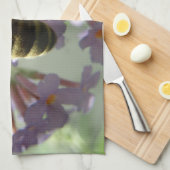 Honingbij en Buddleia Bloemen Keukenhanddoek (Quarter Fold)