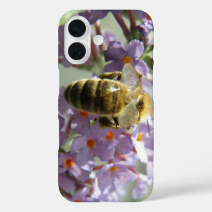 Honingbij en Buddleja Bloemen iPhone 16 Hoesje