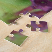 Honingbij en Paarse Bloemen Puzzel (Zijkant)