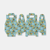 Honingbij en zonnebloemen bedankdoosjes (Uitgevouwen)