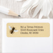 honingbij etiket (Insitu)