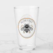 Honingbij Glas (Voorkant)