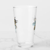 Honingbij - Glas Cup (Links)