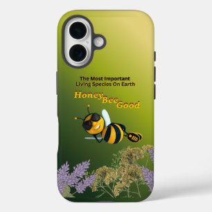 Honingbij Goede Bij Grafisch Met Een Attitude iPhone 16 Hoesje
