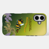 Honingbij Goede Bij Grafisch Met Een Attitude Case-Mate iPhone Case (Achterkant (horizontaal))