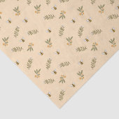 Honingbij Groene Pastel Amandel Tissuepapier (Detail)