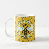 Honingbij hommel koningin bij  | Gepersonaliseerd Koffiemok (Links)