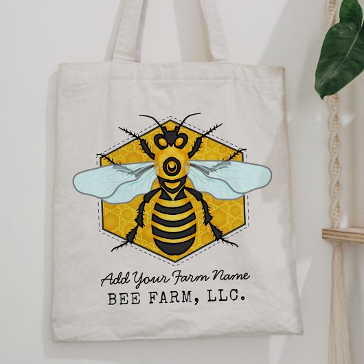 Honingbij Honingraat Bijen Boerderij Apiary gepers Tote Bag