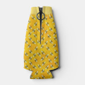 Honingbij Honingraat Bijenhommel Kroon | Aangepast Flesjeskoeler (Achterkant)