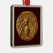 HONINGBIJ, IMBEER METALEN ORNAMENT (Rechts)