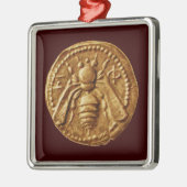 HONINGBIJ, IMBEER METALEN ORNAMENT (Links)