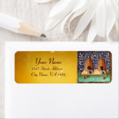 HONINGBIJ, IMKER / bijenstal, imkersbenodigdheden Etiket (Insitu)