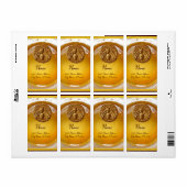 HONINGBIJ, IMKER / bijenstal, imkersbenodigdheden Etiket (Full Sheet)