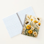  honingbij in botanische producten notitieboek (Binnen)