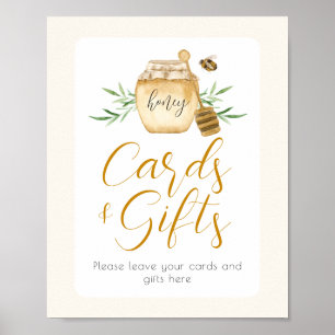 Honingbij Kaarten En Cadeau Baby Shower Tafelbord Poster