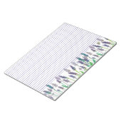 Honingbij Lavendel Kruid Bloemen Lined Notitieblok (Schuin)