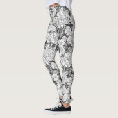 Honingbij Leggings Flower Art Stretchy Pants (Links)