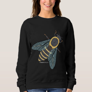 Honingbij (levendig) - Dames Basic Sweatshirt