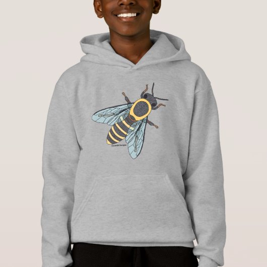 Honingbij (levendig) - Jongens Hoodie (Voorkant)