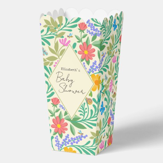 Honingbij, lieveheersbeestje, vlinder, libel & blo bedankdoosjes (Voorkant)