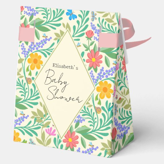 Honingbij, Lieveheersbeestje, Vlinder, Libel & Blo Bedankdoosjes (Achterkant)