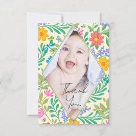 Honingbij, Lieveheersbeestje, Vlinder, Libel & Blo Bedankkaart