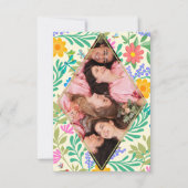 Honingbij, Lieveheersbeestje, Vlinder, Libel & Blo Bedankkaart (Voorkant)