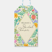 Honingbij, lieveheersbeestje, vlinder, libel & blo cadeaulabel (Voorkant)