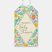 Honingbij, lieveheersbeestje, vlinder, libel & blo cadeaulabel (Voorkant)