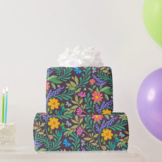 Honingbij, lieveheersbeestje, vlinder, libel & blo cadeaupapier