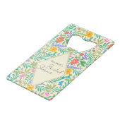 Honingbij, Lieveheersbeestje, Vlinder, Libel & Blo Creditkaart Flessenopener (Voorkant Gekanteld)