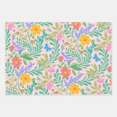 Honingbij, lieveheersbeestje, vlinder, libel & blo inpakpapier vel (Voorkant 2)