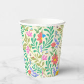 Honingbij, Lieveheersbeestje, Vlinder, Libel & Blo Papieren Bekers (Rechts)