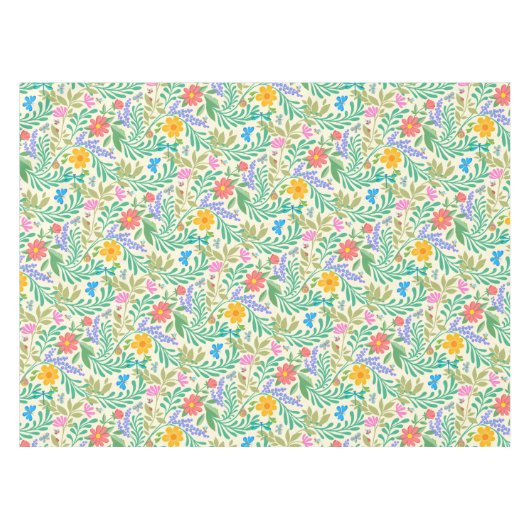 Honingbij, Lieveheersbeestje, Vlinder, Libel & Blo Tafelkleed (Voorkant (Horizontaal))