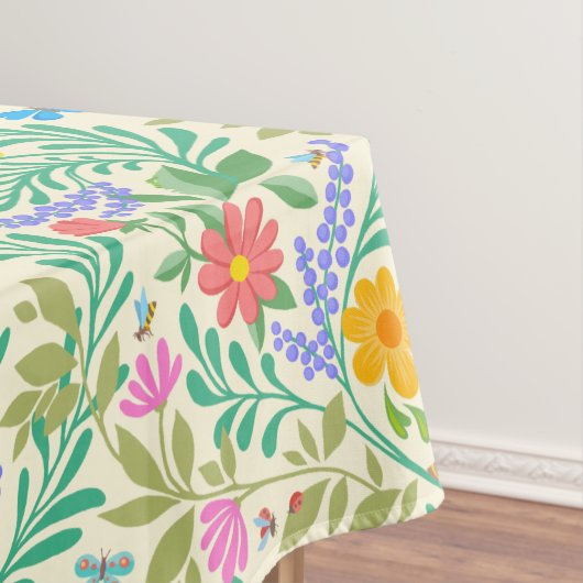 Honingbij, Lieveheersbeestje, Vlinder, Libel & Blo Tafelkleed (Voorbeeld)