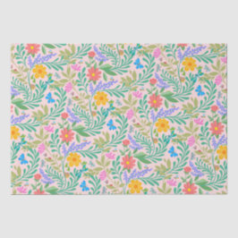 Honingbij, lieveheersbeestje, vlinder, libel & blo tissuepapier